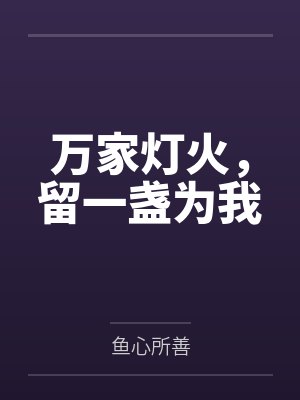 万家灯火有一盏为你而留的文案